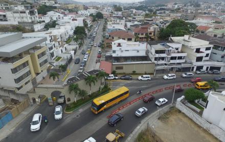 Tránsito. La Cumbre tiene una única salida hacia una avenida densamente transitada. Se buscan opciones.