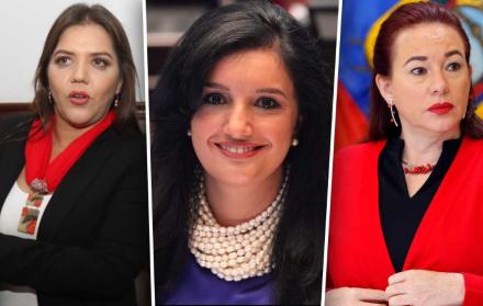 Vicuña, Alvarado y Espinosa, candidatas para reemplazar a Jorge Glas