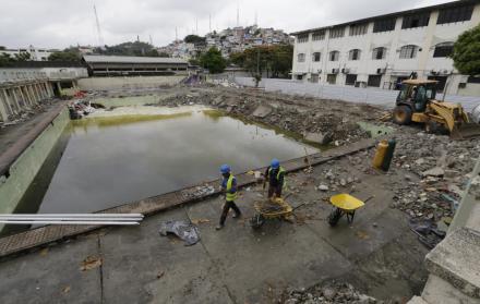 La Piscina Pública Municipal de Guayaquil.
