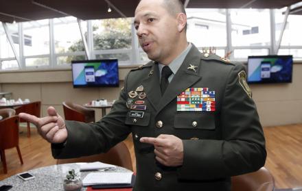 Entrevista al coronel Nicolás Carmen, de la Policía Aduanera de Colombia.