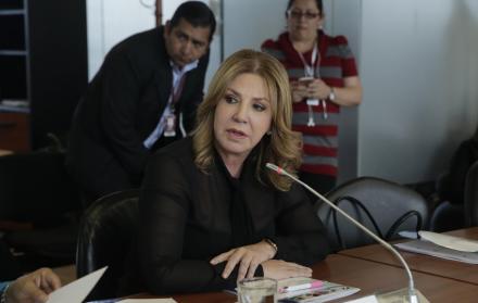 Nació en 1959 en Machala, El Oro. Obtuvo su título de abogada en la Universidad Católica Santiago de Guayaquil. Fue elegida concejala de Guayaquil por el Partido Social Cristiano en 1994 y diputada por el mismo partido en 1998. 