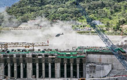 Obra. La hidroeléctrica Coca Codo Sinclair fue construida por la empresa Sinohydro a un costo de $ 1.979 millones.
