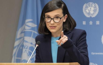 Brown es la embajadora más joven en la historia de la ONU.