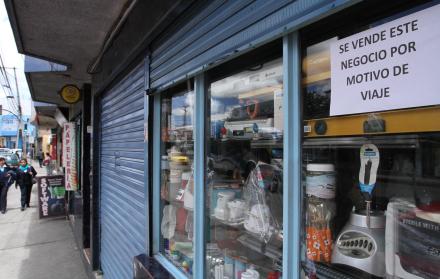 Referencial. Las actividades comerciales no despuntan.