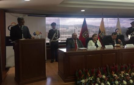 Paulina Aguirre fue electa presidenta de la Corte Nacional de Justicia, en sesión extraordinaria del Pleno, para el periodo 2018-2021.