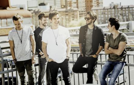 El quinteto alcanzó el éxito en 2014 con su álbum Paraíso.