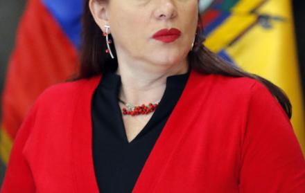 Canciller María Fernanda Espinosa.