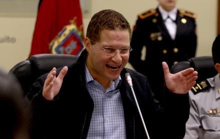 El alcalde de Quito, Mauricio Rodas.