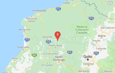 Sismo de magnitud 4,9 sacude a provincia de Esmeraldas