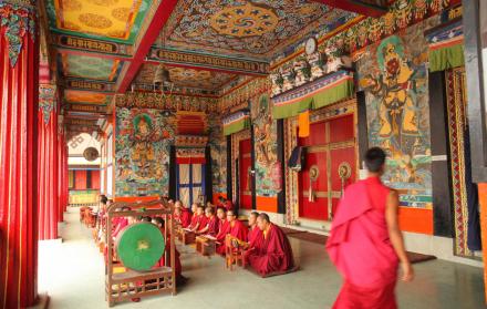 Monasterios en la India: símbolos de arte y reflexión