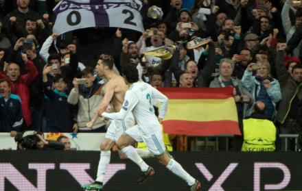 Ronaldo marcó en el minuto 97 tras la caída de Lucas Vázquez luego de una dudosa falta de Mehdi Benatia en el área chica.