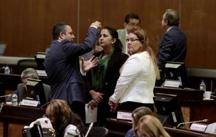 Proponente. Guillermo Celi, de SUMA, trabajó intensamente para consensuar la propuesta de agenda legislativa mínima que propuso ayer en el Pleno.