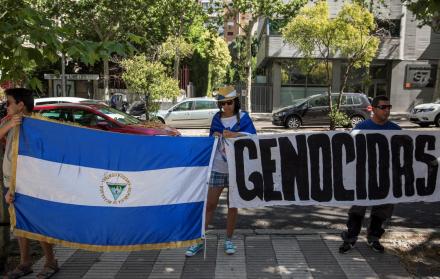 “El pueblo ya no está con Ortega”, dijo Arlene Correa, una de las cinco hijas de Francisco Correa, quien fue apresado en la semana acusado de apoyar las protestas contra el mandatario.