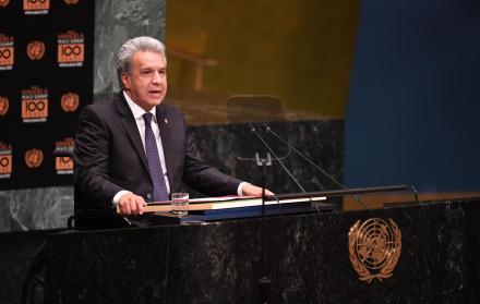 Moreno es sucesor del expresidente Rafael Correa. 