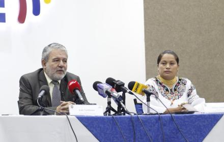 Los consejeros Luis Verdesoto y Esthela Acero indicaron que “diferencias” será resueltas a través del diálogo.