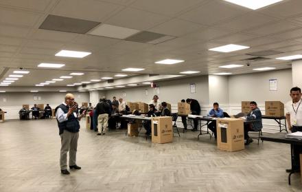 Ecuatorianos en Nueva York.
