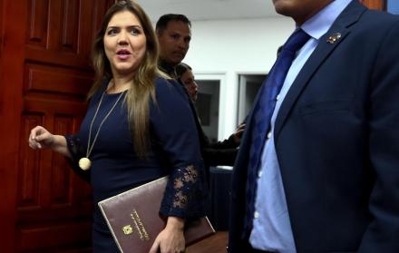 Vicuña insiste en que se trata de una campaña de desprestigio contra el gobierno de Lenín Moreno.