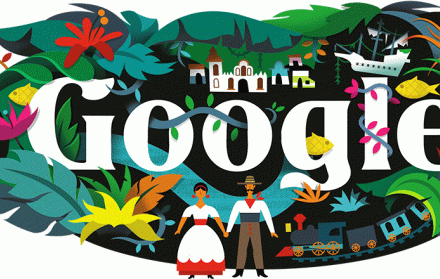 Un doodle al estilo de Macondo