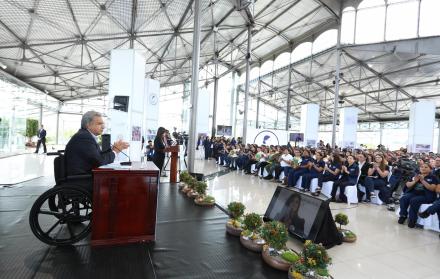 Referencial. Presidente de Ecuador Lenín Moreno.