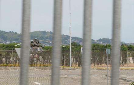 Tachina. Helicópteros MI del Ejército son utilizados para el transporte de los uniformados.