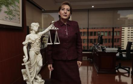 Entrevista a Paulina Aguirre, presidente de la Corte.