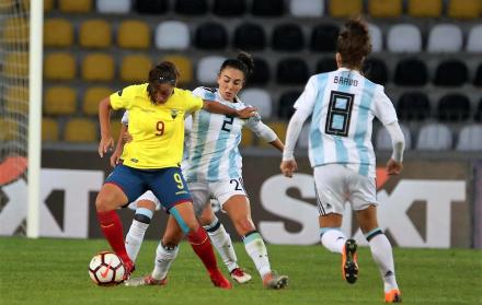 La delantera italo-ecuatoriana, de 26 años, actuó en el Mundial Canadá 2015. (Cortesía)