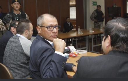 En enero del 2018, Jorge Glas quedó desvinculado de la Vicepresidencia.