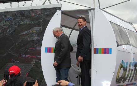 Referencial. El Quito Cables propone conectar los sectores Roldós - La Ofelia.