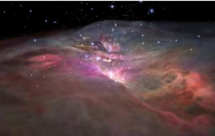 Una excursión cósmica por la nebulosa de Orión