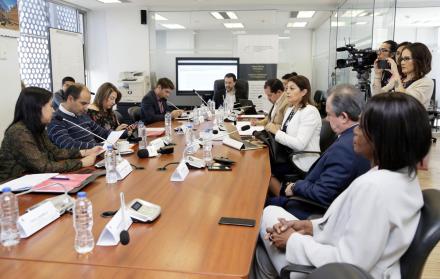 Sesión. Ayer, la Comisión de Régimen Económico trató los cambios al Código de Finanzas Públicas.