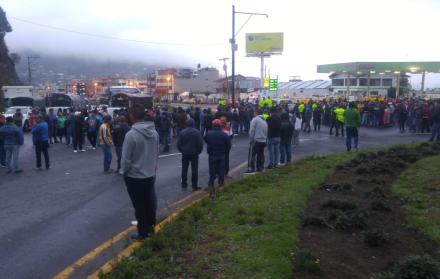 El paro empezó este 15 de noviembre.