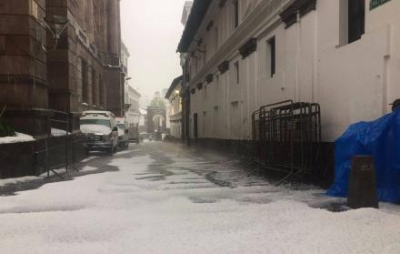 la iglesia de La Compañía, de San Francisco fue una de las afectadas