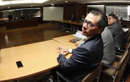 Jorge Glas en la Corte Nacional de Justicia.