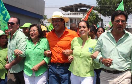 Referencial. Durante la inscripción su anterior precandidatura en 2013 ante el CNE. Lo hizo también con Alianza PAIS.