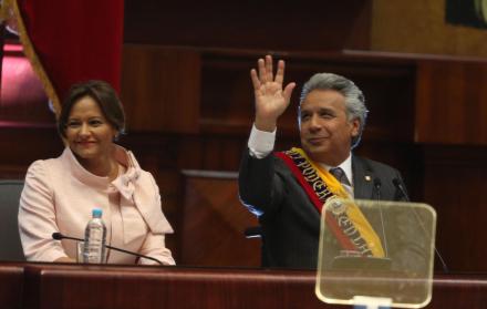 El 24 de mayo, durante el Informe a la Nación, fue la última vez que el presidente Moreno visitó la Asamblea. El mandatario habló de corrupción y la confrontación que halló entre ecuatorianos. “Mi partido Alianza PAIS también es responsable”, aseguró en u