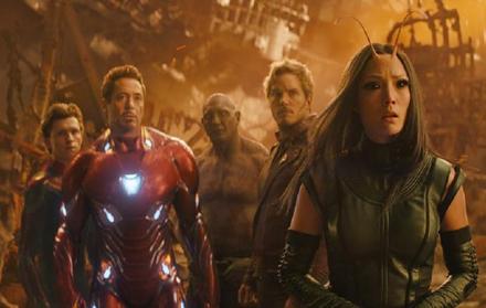 Avengers Infinity War, se estrenó en Ecuador el viernes 27 de abril.