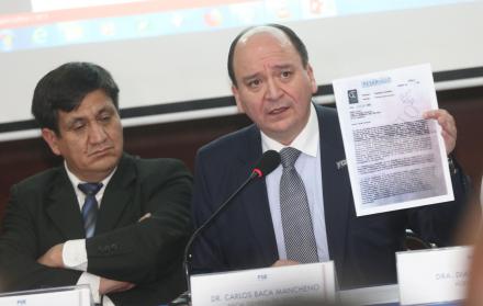 Detalló que las copias simples que aparecieron en redes deberán ser explicadas por los calumniadores.