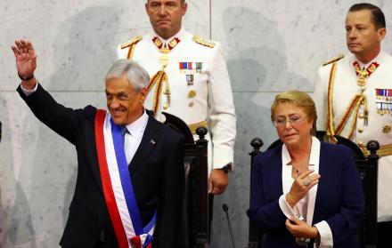 A la ceremonia del cambio de mando asistieron los mandatarios de Brasil, México, Argentina, Perú y Bolivia.