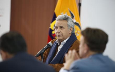 Moreno ratificó que Ecuador “es un país de paz y respeto a las libertades”, y que no permitirá “que las acciones del crimen organizado quebranten esa paz”.