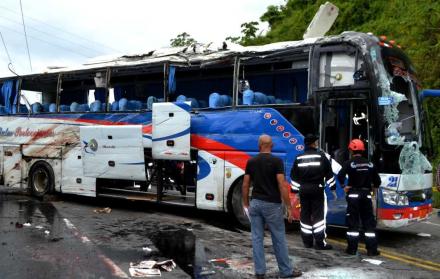 Accidente de Rutas Portovejenses dejó como saldo 13 personas fallecidas. 
