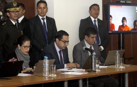 Diligencia. El juicio de Carlos Pólit es el tercero en el que participa el fiscal Paúl Pérez tras su designación.