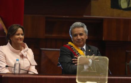 Moreno fue posesionado como Presidente en mayo del 2017.