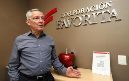 Entrevista a Rubén Salazar, gerente corporativo de Corporación Favorita.