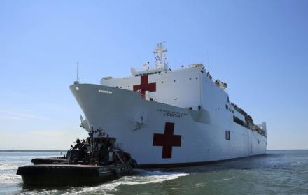 La embarcación zarpa el miércoles en una misión médica que, además de Ecuador, incluye a Perú, Colombia y Honduras.