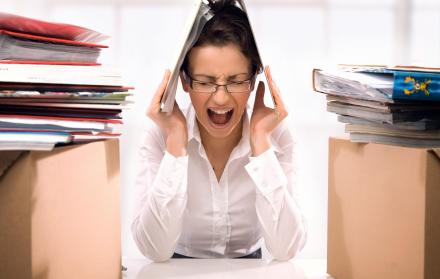 Referencial. A los golpes y las caídas se suman los cada vez más frecuentes problemas psicosociales y ergonómicos