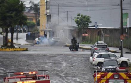 Una alerta de bomba se registró en la avenida Las Delicias, en Santo Domingo.