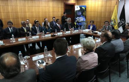 Diagnóstico. El contralor presentó ayer las acciones que se desarrollarán junto a los veedores elegidos.