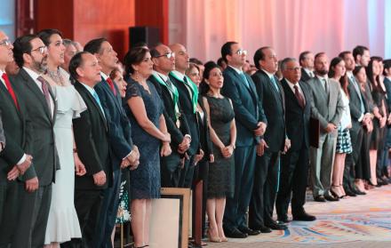 Conmemoración. Decenas de industriales de la ciudad se reunieron en el Hilton Colón para la celebración.
