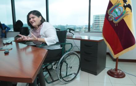 Labor. María Elsa Viteri hará su primer viaje externo como ministra.