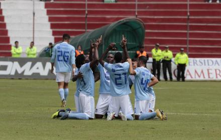 El gol de los azules llegó al minuto 82.